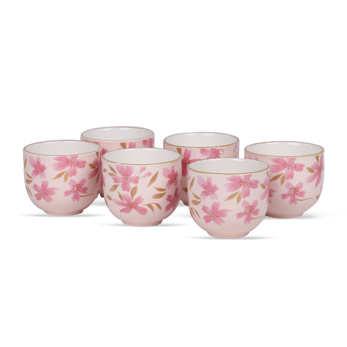 Kahwa Tea Set Pink Flowers